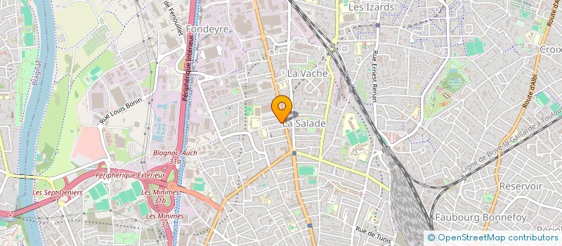localisation de l'entreprise ASSOCIATION PALABRES à TOULOUSE