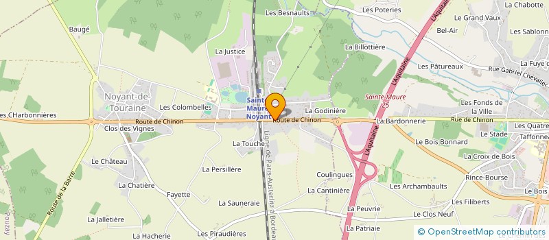 localisation de l'entreprise ASSOCIATION PALDEA à SAINTE-MAURE-DE-TOURAINE