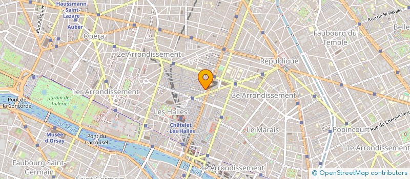 localisation de l'entreprise ASSOCIATION PALESTRO IMAGES  PARIS