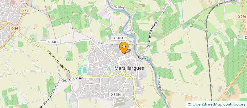 localisation de l'entreprise ASSOCIATION PALMAS Y VOLANTES à MARSILLARGUES