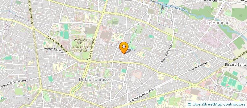 localisation de l'entreprise ASSOCIATION PALOISE LOISIRS EDUCATIFS à PAU