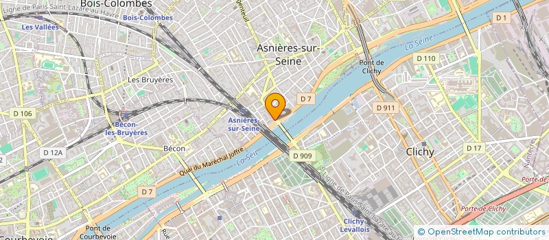 localisation de l'entreprise ASSOCIATION PALOKO à ASNIERES-SUR-SEINE