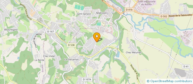 localisation de l'entreprise ASSOCIATION PALOMBIE à JARDIN