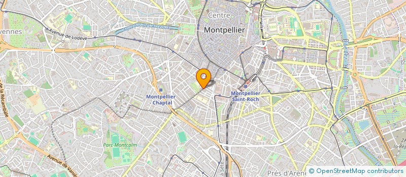 localisation de l'entreprise ASSOCIATION PANEM ET CIRCENCES à MONTPELLIER