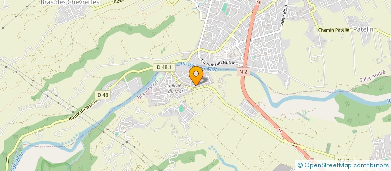 localisation de l'entreprise ASSOCIATION PANONNAIS EN ACTION à BRAS-PANON