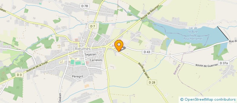 localisation de l'entreprise ASSOCIATION PAR ENVIE  LABASTIDE-CLERMONT