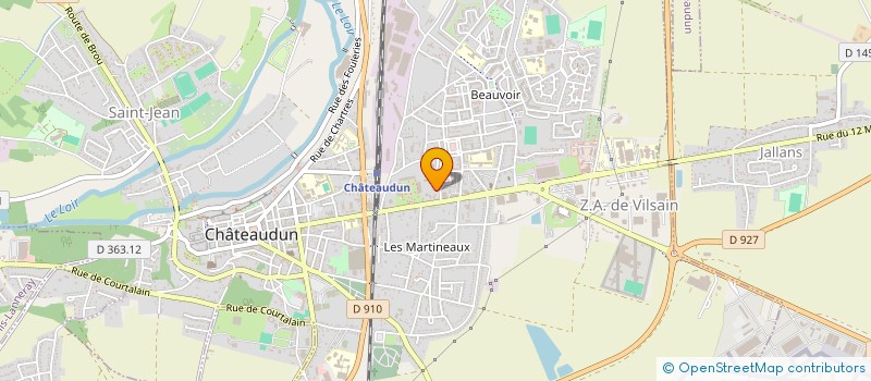 localisation de l'entreprise ASSOCIATION PARA MEDICALE DES ETUDIANTS DUNOIS à CHATEAUDUN