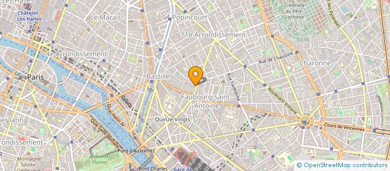 localisation de l'entreprise ASSOCIATION PARAKETU  PARIS