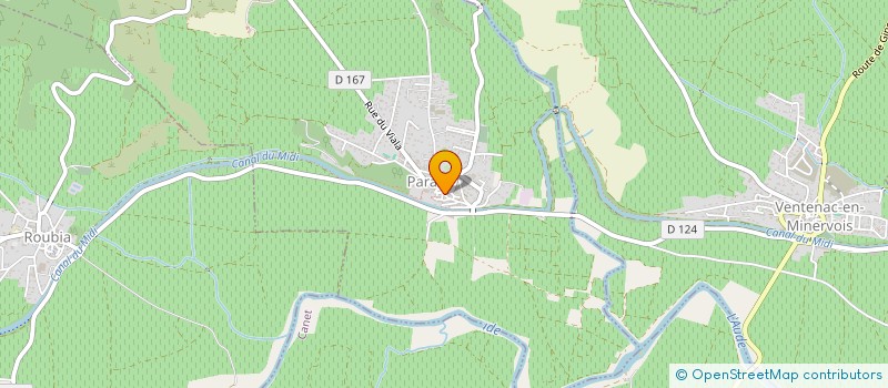 localisation de l'entreprise ASSOCIATION PARAZA VILLAGE RURAL  PARAZA