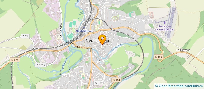 localisation de l'entreprise ASSOCIATION PARENTHESE à NEUFCHATEAU