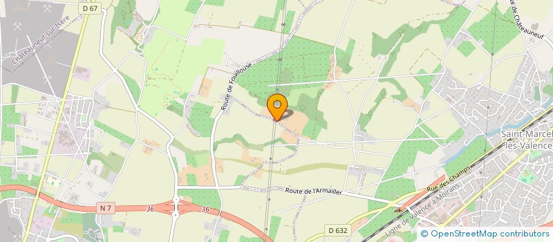 localisation de l'entreprise ASSOCIATION PARENTHESE  SAINT-MARCEL-LES-VALENCE