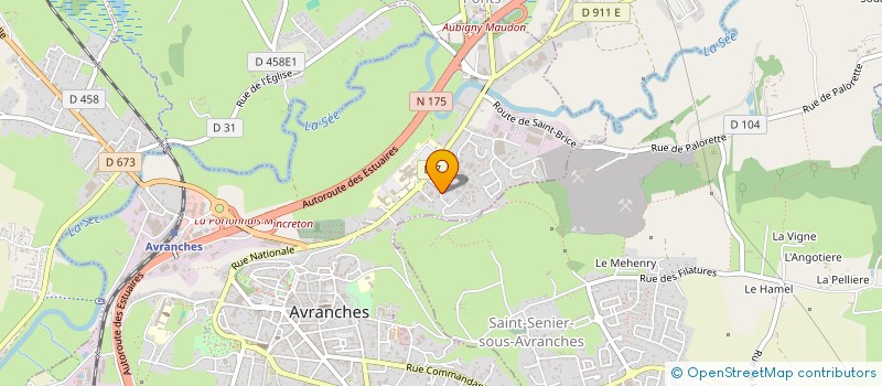 localisation de l'entreprise ASSOCIATION PARENTS AMIS DES SERVICES PERSONNALISES A DESTINATION DES ENFANTS ET ADULTES EN SITUATION DE HANDICAP à AVRANCHES