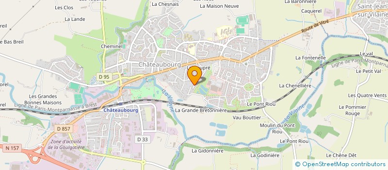 localisation de l'entreprise ASSOCIATION PARENTS COMME NOUS à CHATEAUBOURG