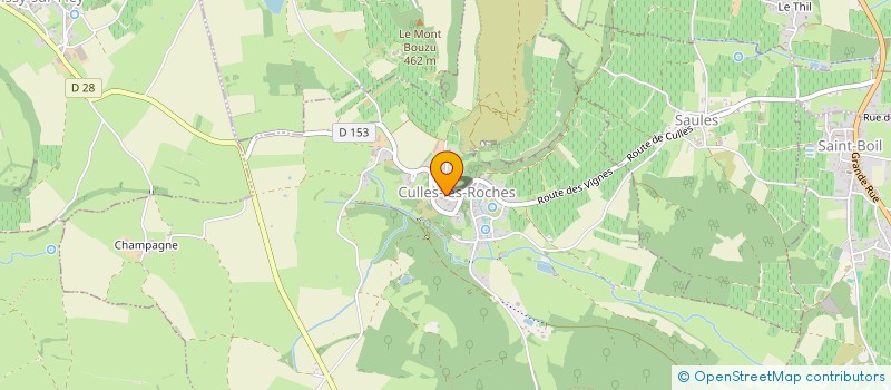 localisation de l'entreprise ASSOCIATION PARENTS D'ADULTES INADAPTES à JONCY