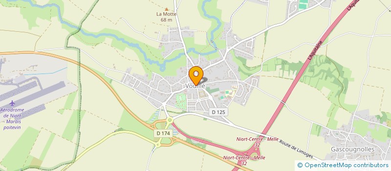 localisation de l'entreprise ASSOCIATION PARENTS D'ELEVES à VOUILLE
