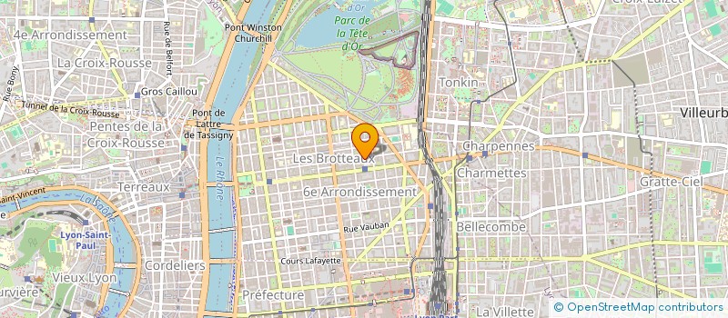 localisation de l'entreprise ASSOCIATION PARENTS D'ELEVES à LYON