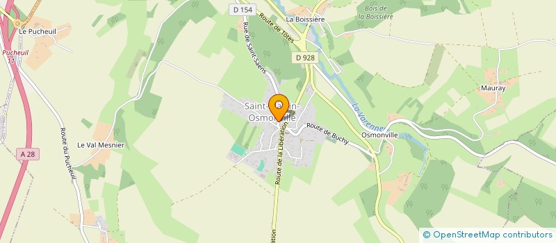 localisation de l'entreprise ASSOCIATION PARENTS D'ELEVES DAVID DOUILLET  BELLENCOMBRE