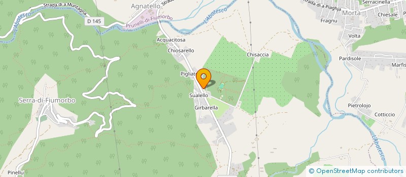 localisation de l'entreprise ASSOCIATION PARENTS D'ELEVES ECOLE CAPANELLA APE CAPANELLA  SERRA-DI-FIUMORBO