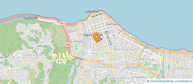 localisation de l'entreprise ASSOCIATION PARENTS D'ELEVES ECOLE LIBRE à SAINT-DENIS