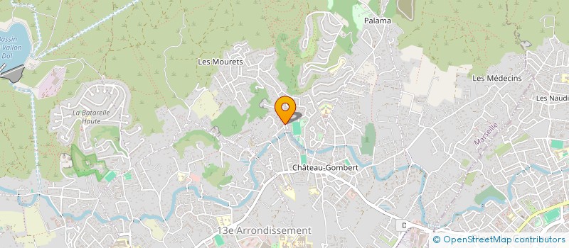 localisation de l'entreprise ASSOCIATION PARENTS D ELEVES GP SCOLAIRE CHATEAU GOMBERT VILLAGE à MARSEILLE