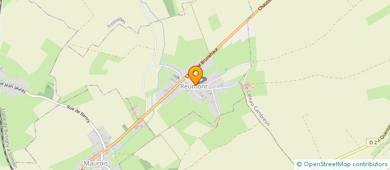 localisation de l'entreprise ASSOCIATION PARENTS D'ELEVES LES PETITS REUMONTOIS  REUMONT