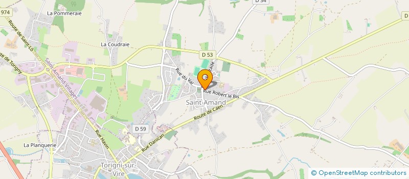 localisation de l'entreprise ASSOCIATION PARENTS D'ELEVES RPI JOSEPH MORICET DE GUILBERVILLE - GIEVILLE  TORIGNY-LES-VILLES