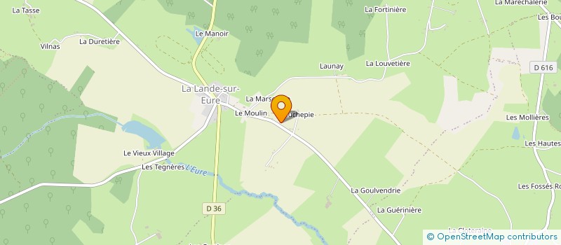 localisation de l'entreprise ASSOCIATION PARENTS ELEVES à LONGNY LES VILLAGES