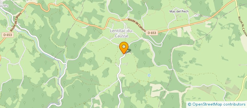 localisation de l'entreprise ASSOCIATION PARENTS ELEVES  CABRERETS