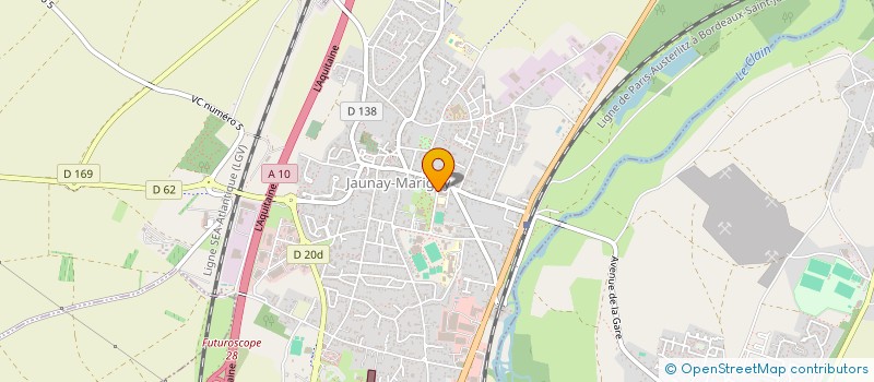 localisation de l'entreprise ASSOCIATION PARENTS ELEVES DE BEAUMONT  BEAUMONT SAINT-CYR