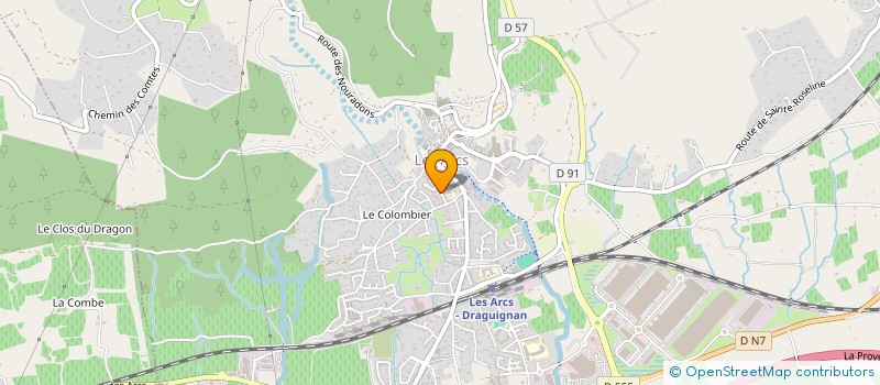 localisation de l'entreprise ASSOCIATION PARENTS ELEVES ELEMENTAIRE JEAN JAURES (APEEJJ) à LES ARCS