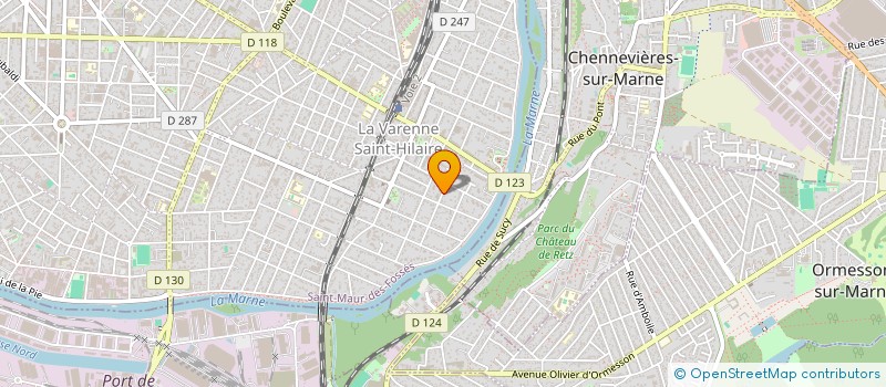 localisation de l'entreprise ASSOCIATION PARI K RAIBES à ST MAUR DES FOSSES