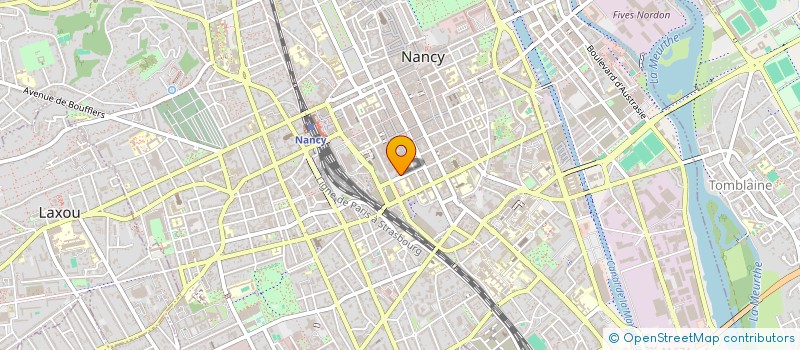 localisation de l'entreprise ASSOCIATION PARI POUR LE COEUR à NANCY