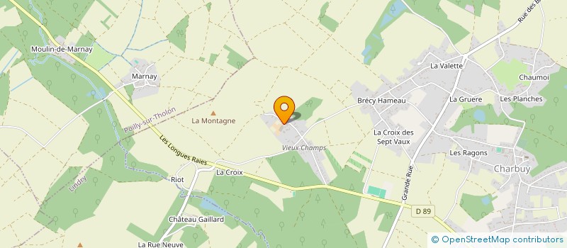 localisation de l'entreprise ASSOCIATION PARI-SYNDICAL  CHARBUY