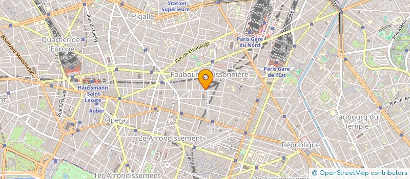 localisation de l'entreprise ASSOCIATION PARIS EXPERIMENTAL  PARIS