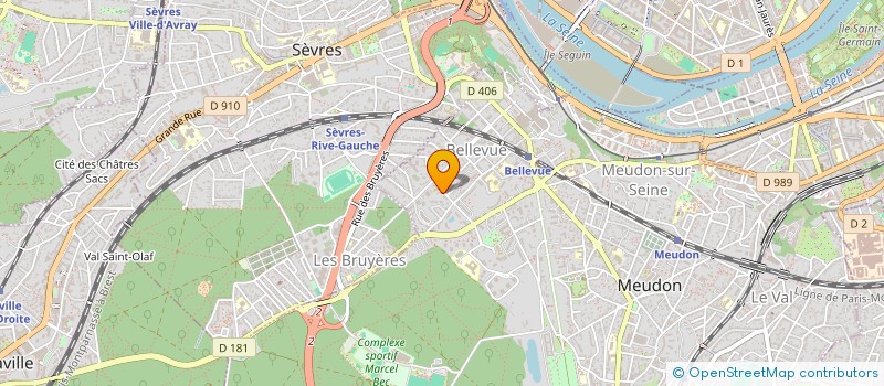 localisation de l'entreprise ASSOCIATION PARIS TOUT EST POSSIBLE à MEUDON