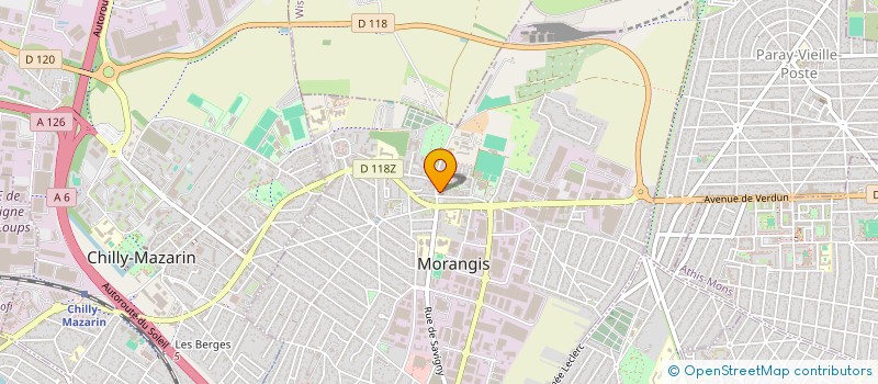 localisation de l'entreprise ASSOCIATION PAROISSIALE FAMILIA DE MORANGIS à MORANGIS