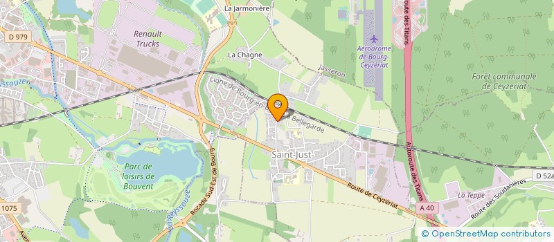 localisation de l'entreprise ASSOCIATION PAROLES&MUSIC  SAINT-JUST