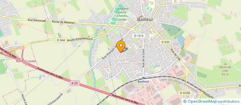 localisation de l'entreprise ASSOCIATION PARRAINAGE JUMELAGE TOGO-FRANCE-EUROPE à BAILLEUL