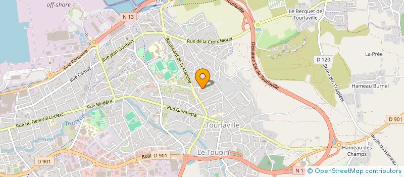 localisation de l'entreprise ASSOCIATION PART'AGES EN COTENTIN  CHERBOURG-EN-COTENTIN