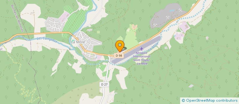 localisation de l'entreprise ASSOCIATION PARTAGER LA TERRE  LA MOLE