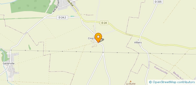 localisation de l'entreprise ASSOCIATION PAS A PAS à HOUVILLE-LA-BRANCHE