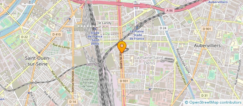 localisation de l'entreprise ASSOCIATION PAS D ENFANTS SANS VACANCES à SAINT-DENIS