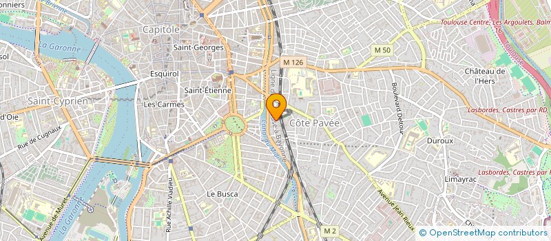 localisation de l'entreprise ASSOCIATION PASSAGE PROTEGE  TOULOUSE