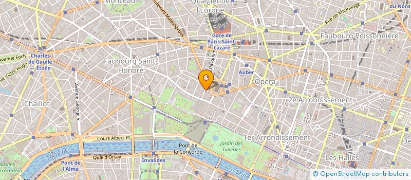 localisation de l'entreprise ASSOCIATION PASSAGES ET GALERIES  PARIS