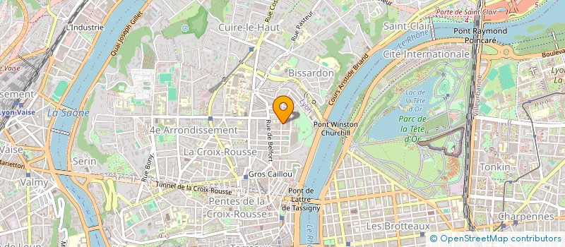 localisation de l'entreprise ASSOCIATION PASSEGGIATA à LYON