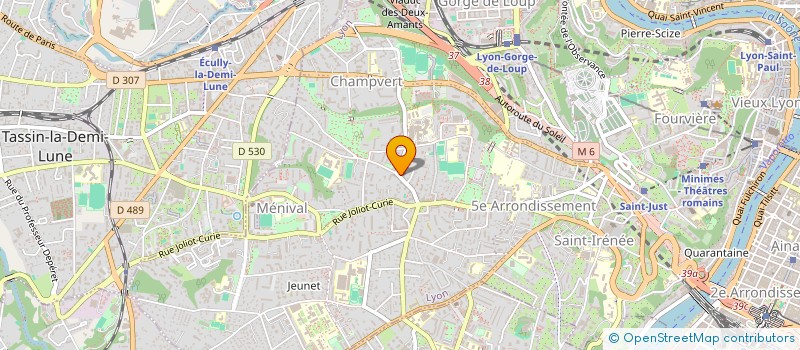 localisation de l'entreprise ASSOCIATION PASSERELLE POUR L'ACCUEIL ET L'ACCOMPAGNEMENT DES MIGRANTS à LYON