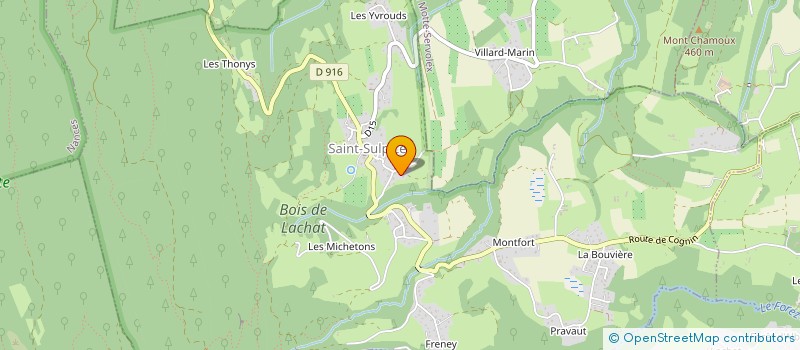 localisation de l'entreprise ASSOCIATION PASTORALE DE SECTEUR  VIMINES