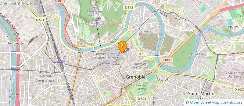 localisation de l'entreprise ASSOCIATION PASTORALE DES MIGRANTS à GRENOBLE