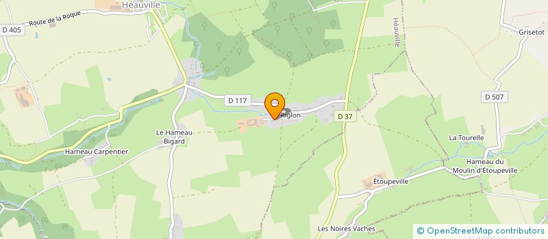 localisation de l'entreprise ASSOCIATION PATCHWORK  HEAUVILLE