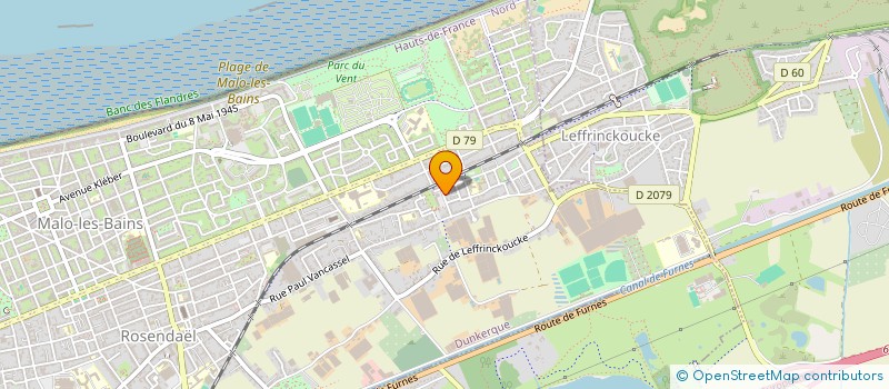 localisation de l'entreprise ASSOCIATION PATRIMOINE ET COUTUMES DE FRANCE à DUNKERQUE